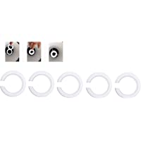 Los mejores  - Juego de 5 anillos convertidores E27 a E14- fácil de instalar en los tonos de la lámpara